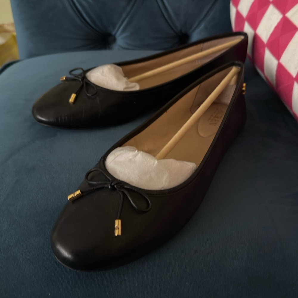 Lauren Ralph Lauren “Jayna” Ballet Flats - Size 11 - Black